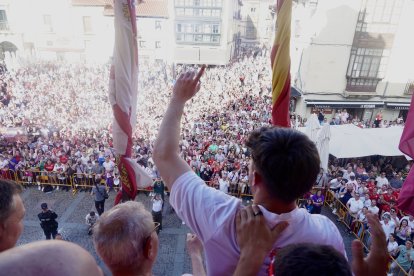 La celebración del ascenso a Segunda División de la Cultural y Deportiva Leonesa