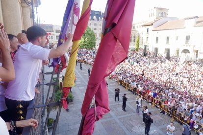 La celebración del ascenso a Segunda División de la Cultural y Deportiva Leonesa