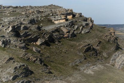 Montaña palentina en la imagen las Tuerces