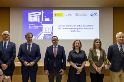 Acto conmemorativo del 25 aniversario del Centro de Investigación del Cáncer