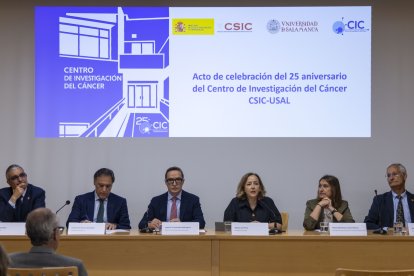 Acto conmemorativo del 25 aniversario del Centro de Investigación del Cáncer