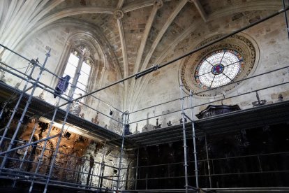 El ministro de Industria y Turismo, Jordi Hereu, visita el Parador de León.