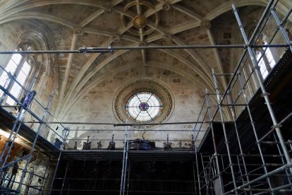 El ministro de Industria y Turismo, Jordi Hereu, visita el Parador de León.