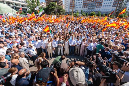 Manifestación del PP contra el Gobierno de Pedro Sánchez