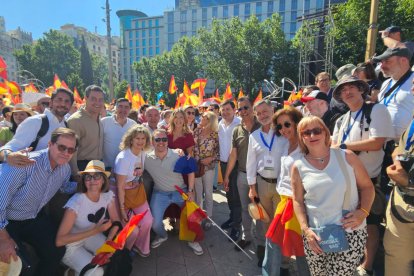Manifestación del PP contra el Gobierno de España