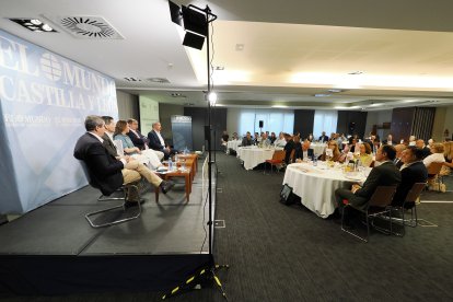 Invitados en el Club de Prensa 'Competitividad e internacionalización de la industria agroalimentaria de Castilla y León’