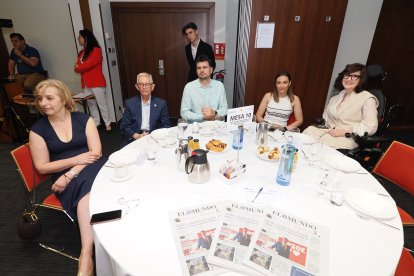 Invitados en el Club de Prensa 'Competitividad e internacionalización de la industria agroalimentaria de Castilla y León’