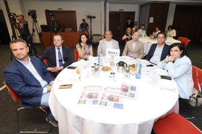 Invitados en el Club de Prensa 'Competitividad e internacionalización de la industria agroalimentaria de Castilla y León’