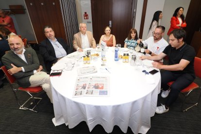 Invitados en el Club de Prensa 'Competitividad e internacionalización de la industria agroalimentaria de Castilla y León’