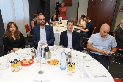 Invitados en el Club de Prensa 'Competitividad e internacionalización de la industria agroalimentaria de Castilla y León’