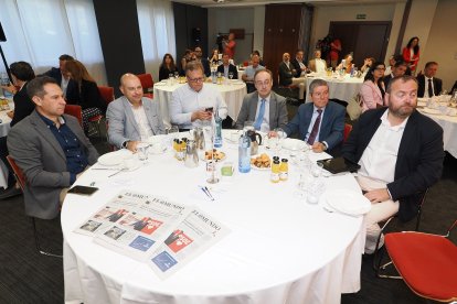 Invitados en el Club de Prensa 'Competitividad e internacionalización de la industria agroalimentaria de Castilla y León’