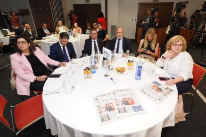 Invitados en el Club de Prensa 'Competitividad e internacionalización de la industria agroalimentaria de Castilla y León’