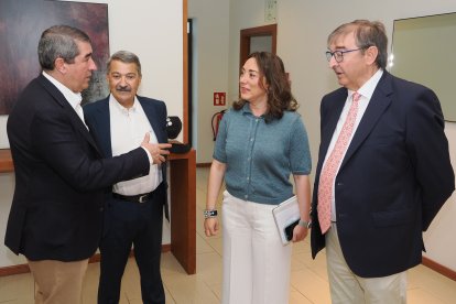 Invitados en el Club de Prensa 'Competitividad e internacionalización de la industria agroalimentaria de Castilla y León’