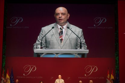Intervención de Juan Antonio González Iglesias, reconocido con el Premio Castilla y León de las Letras en su edición correspondiente a 2024.