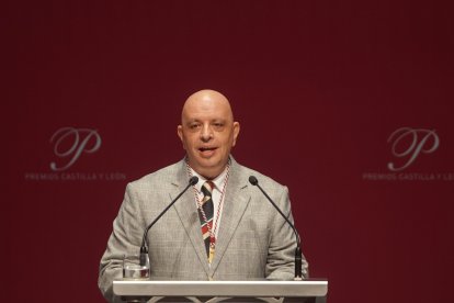 Intervención de Juan Antonio González Iglesias, reconocido con el Premio Castilla y León de las Letras en su edición correspondiente a 2024.
