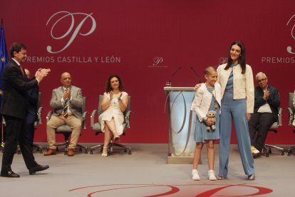 La impulsora del proyecto solidario 'La Sonrisa de María',María Caamaño Núñez, Premio Castilla y León de los Valores Humanos y Sociales.