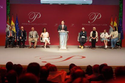 Intervención del presidente de la Junta, Alfonso Fernández Mañueco, en la entrega de los Premios Castilla y León 2024.