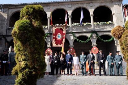 Béjar celebra la festividad del Corpus Christi con la tradicional procesión de los Hombres de Musgo.