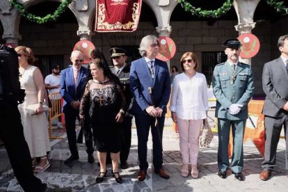 Béjar celebra la festividad del Corpus Christi con la tradicional procesión de los Hombres de Musgo.