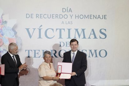 El presidente de la Junta de Castilla y León, Alfonso Fernández Mañueco, participa en los actos conmemorativos del Día de Recuerdo y Homenaje a las Víctimas del Terrorismo de Castilla y León.