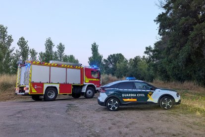 Búsqueda en el río Águeda en Salamanca