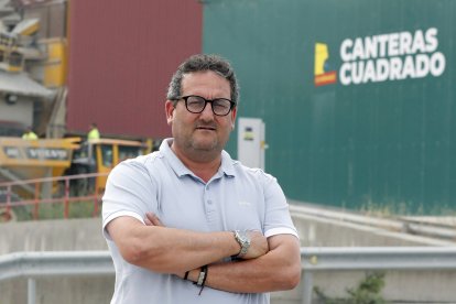 El gerente general de Canteras Cuadrado, Amador Cuadrado