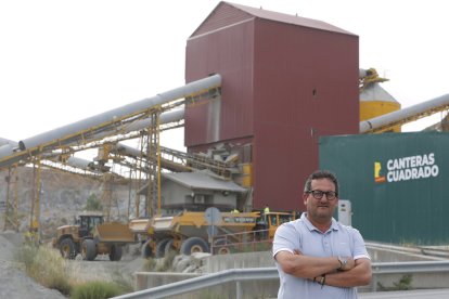 El gerente general de Canteras Cuadrado, Amador Cuadrado