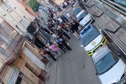 Pelea multitudinaria en Aranda de Duero.