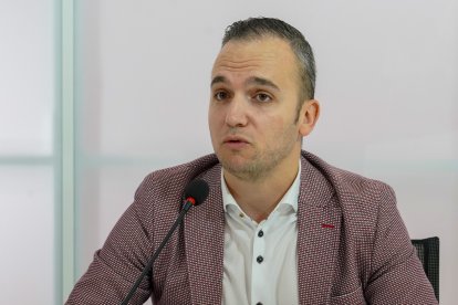 El secretario de Organización del PSOE de León, Daniel San José.