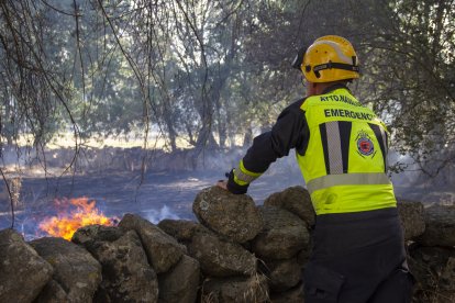 Incendio de Navaluenga en la provincia de Ávila