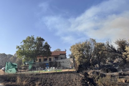 Incendio de Navaluenga en la provincia de Ávila