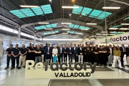 Inauguración de Refactory Valladolid de Renault Group.