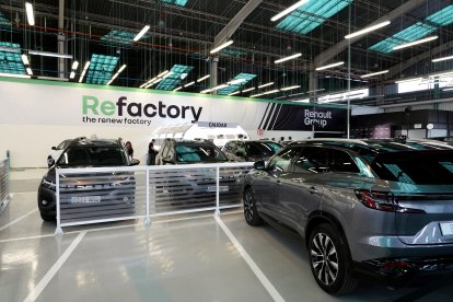 Inauguración de Refactory Valladolid de Renault Group.