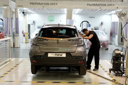 Inauguración de Refactory Valladolid de Renault Group.