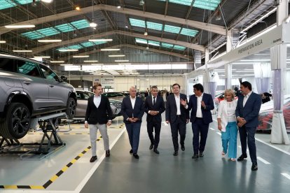 Inauguración de Refactory Valladolid de Renault Group.
