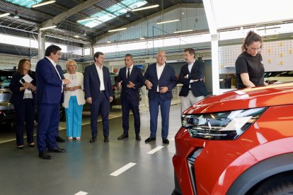 Inauguración de Refactory Valladolid de Renault Group.