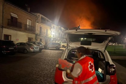 Cruz Roja presta ayuda en la sala multiusos