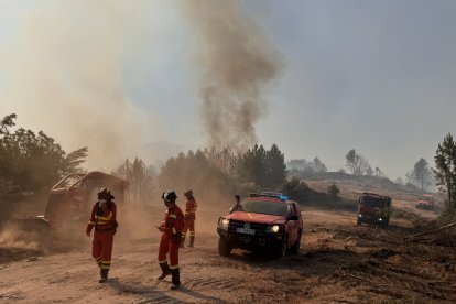 Incendio en Mombeltrán declarado Nivel 2