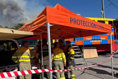 Efectivos desplegados en el operativo.