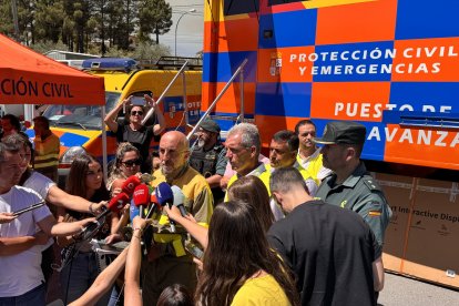 Incendio de Cuevas del Valle en Ávila.
