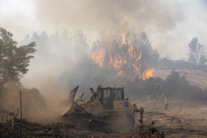 Incendio de Cuevas del Valle en Ávila.