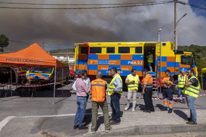Incendio de Cuevas del Valle en Ávila.