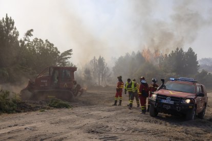 Incendio de Cuevas del Valle en Ávila.