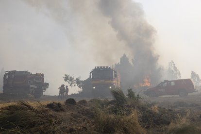 Incendio de Cuevas del Valle en Ávila.