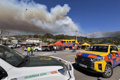 Incendio de Cuevas del Valle en Ávila.