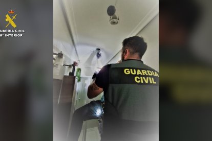Imágenes tomadas en el marco de la Operación Merlín en Burgos.