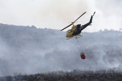 Incendio en Porto de Sanabria
