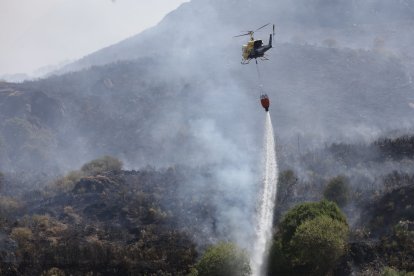 Incendio en Porto de Sanabria