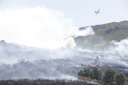 Incendio en Porto de Sanabria