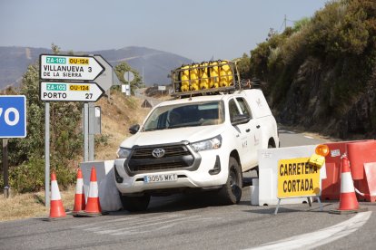 Incendio en Porto de Sanabria